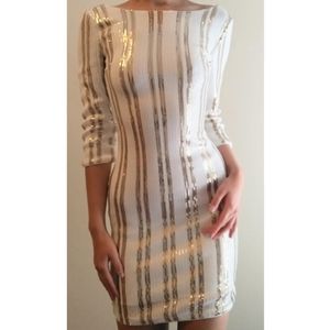 Sequined Cocktail Dress